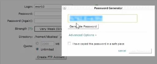 Password generator